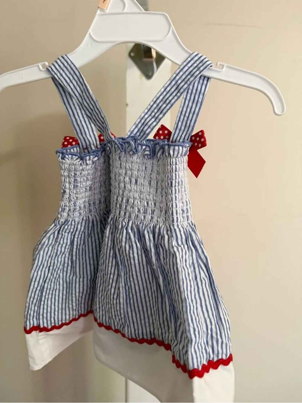 Newborn Starting Out Crab Dress & Diaper Cover